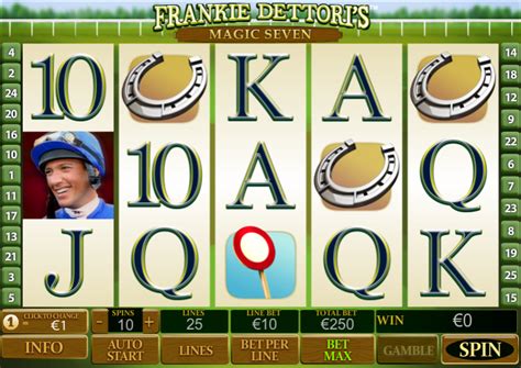 Frankie Dettori S Magic Seven Blackjack Bodog