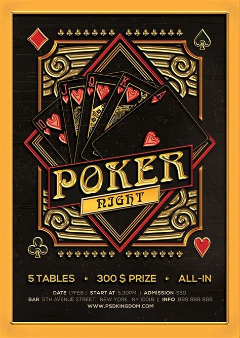 Poker night uma festa de aniversário de ideias